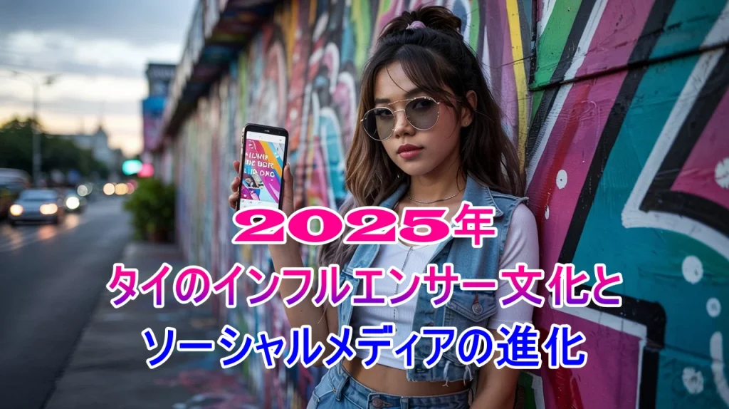 タイのインフルエンサー文化とソーシャルメディアの進化:2025年リポート