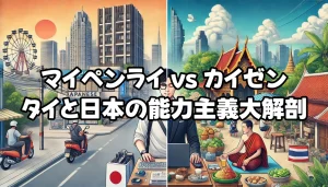 マイペンライ vs カイゼン:タイと日本の能力主義大解剖