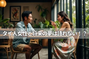 タイ人女性と将来の夢は語れない