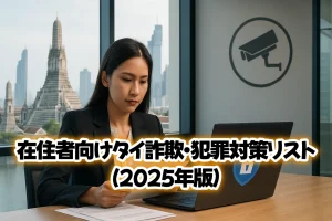 在住者向けタイ詐欺・犯罪対策リスト（2025年版）