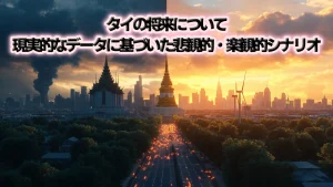 タイの未来:岐路に立つ「微笑みの国」— 悲観と楽観のシナリオ分析