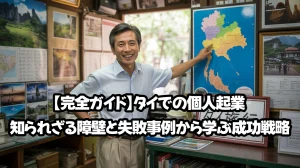 【完全ガイド】タイでの個人起業:知られざる障壁と失敗事例から学ぶ成功戦略