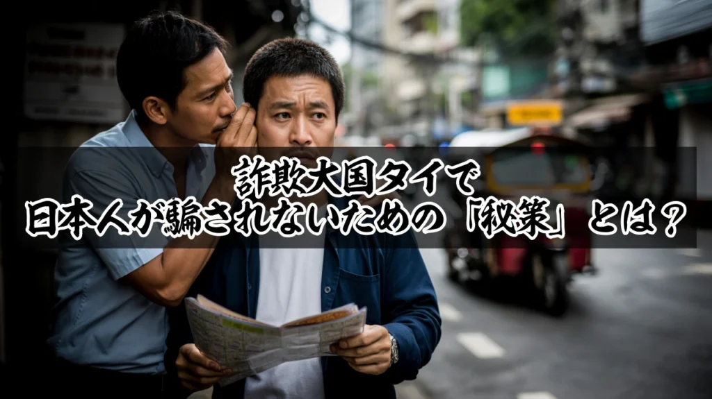 詐欺大国タイで日本人が騙されないための「秘策」とは？