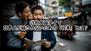 詐欺大国タイで日本人が騙されないための「秘策」とは？