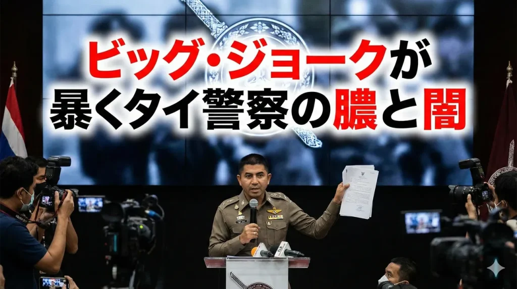 目が話せないビッグ・ジョーク氏のタイ警察内マフィア抗争を追って11/26現在までのまとめ