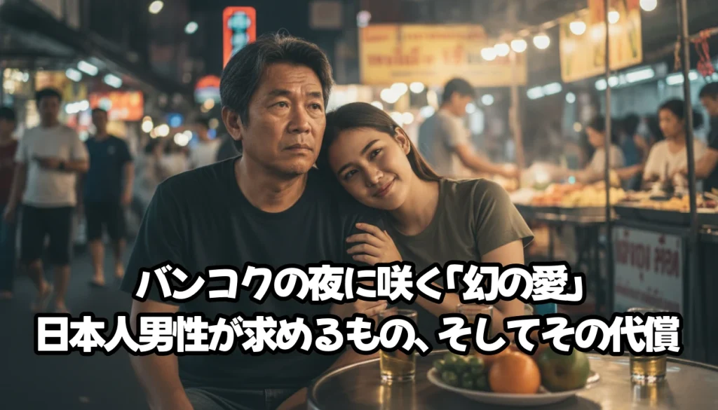 バンコクの夜に咲く「幻の愛」:日本人男性が求めるもの、そしてその代償