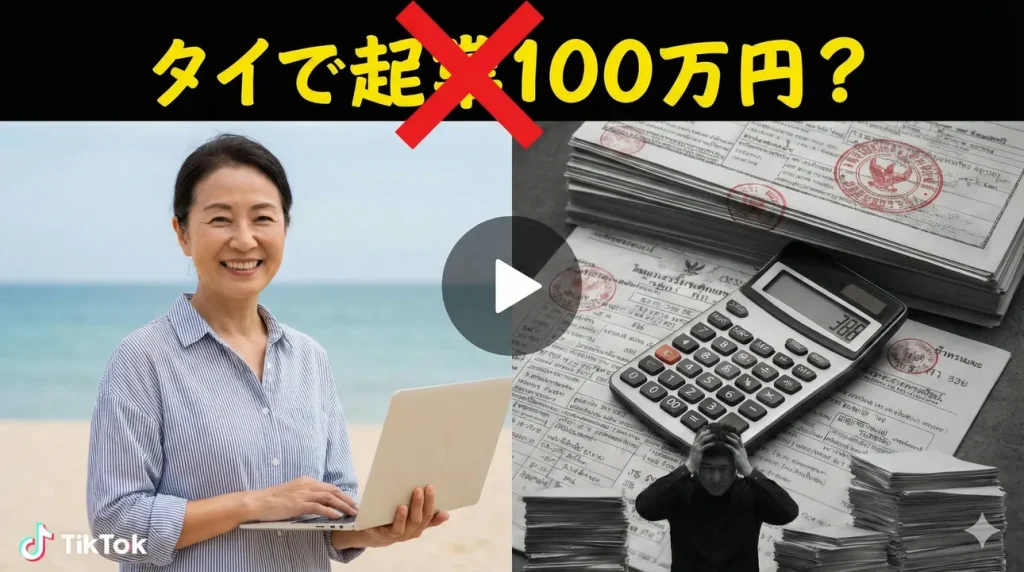 タイで起業するのに100万円でOKと言い切る「裏のスキーム」の正体