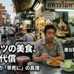 50バーツで「寿命」を切り売りする人々へ。タイ屋台飯の甘い死神。