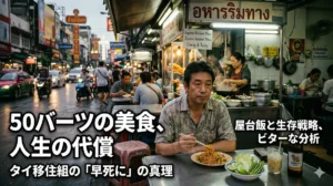 50バーツの美食に潜む「高すぎる代償」―タイ屋台飯と移住組の生存戦略